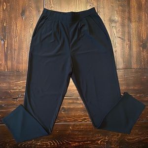 Elastic-Waisted Trouser